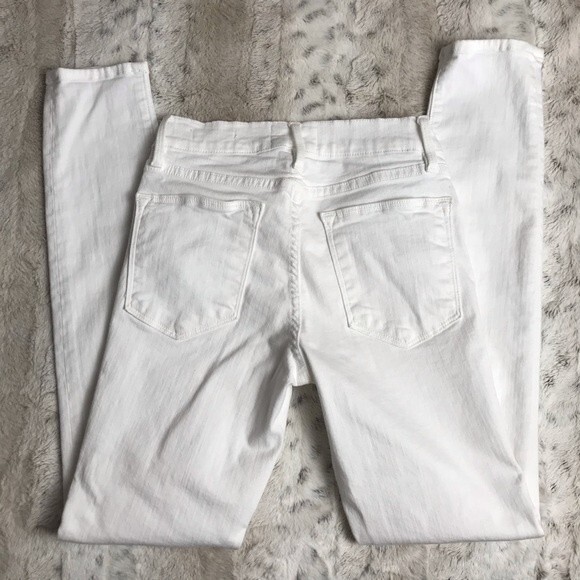 Frame Denim Le High Skinny White Jeans- Size 26- Great Condition!!! - Picture 9 of 9